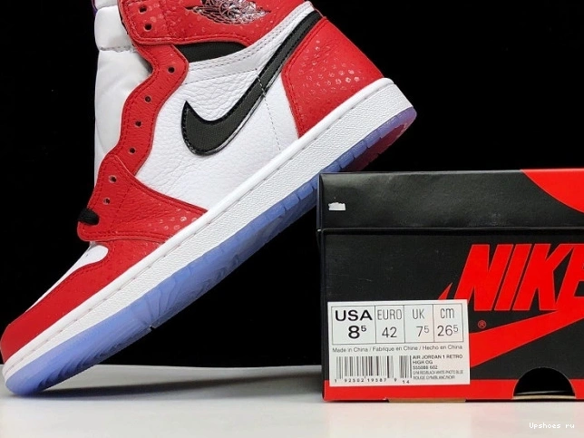 (Toddler) AQ2665-602 'Spiderman' Retro OG - HIGH 1 Jordan 0908